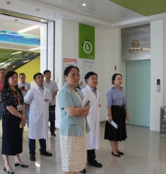 四川省发展和改革委员会社会发展处傅珊处长一行来我院天府院区调研指导