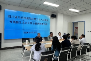 四川省妇幼保健院儿童胸心外科赴凉山州开展新生儿先天性心脏病筛查项目技术指导